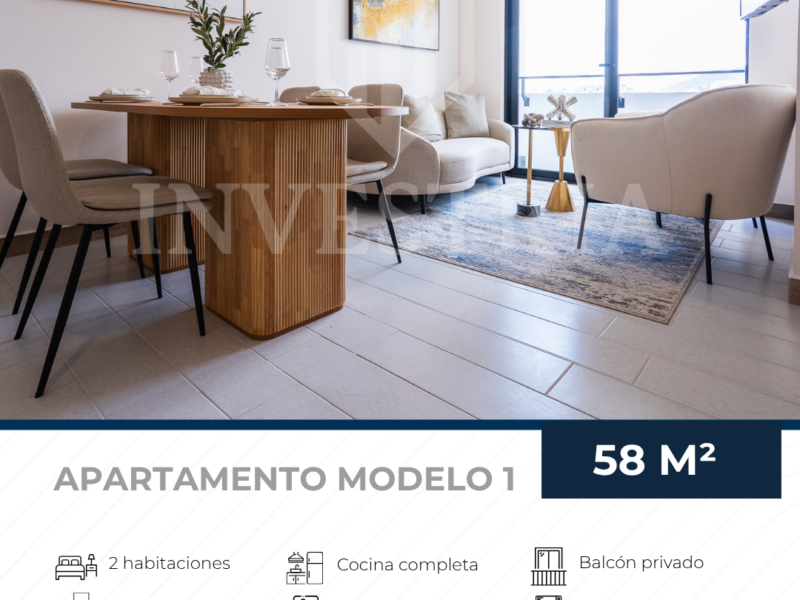 Apartamento en Lirios de Miraflores – Modelo 1 y 2