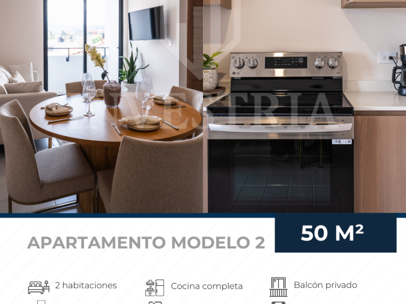 Apartamento en Lirios de Miraflores – Modelo 1 y 2